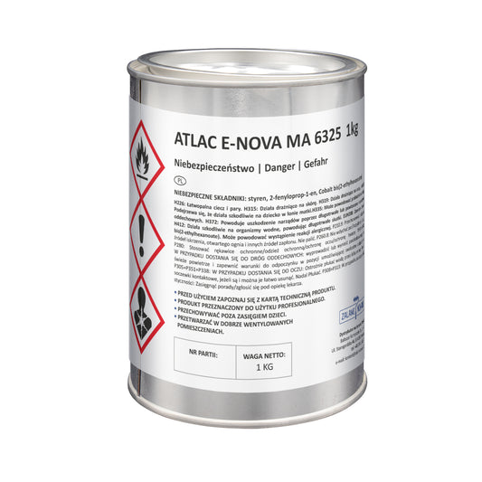 Żywica barierowa Atlac E-Nova 6325 (VE)(1kg, 5kg, 10kg)