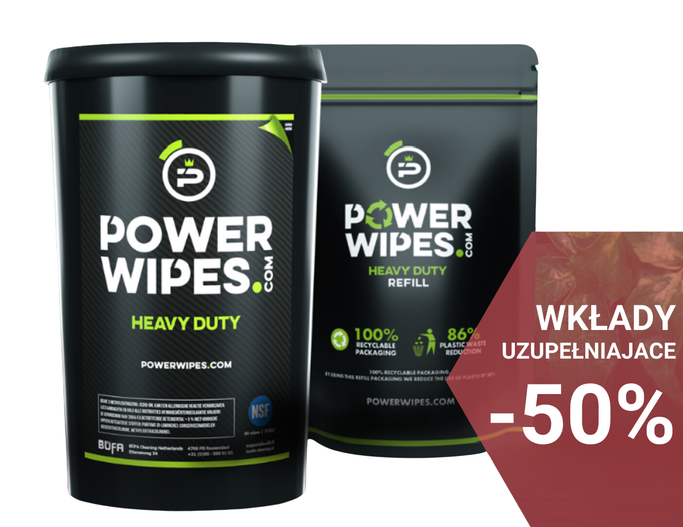 Power Wipes - ZESTAW