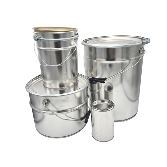 Puszki metalowe z pokrywką i zamknięciem